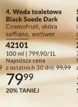 Avon Woda toaletowa Black Suede Dark oferta