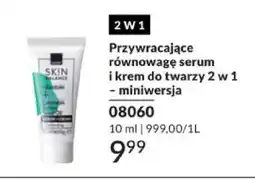 Avon Przywracające równowagę serum i krem do twarzy 2 w 1 - miniwersja SKIN BALANCE 08060 oferta