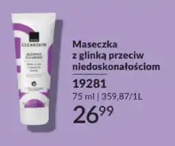 Avon Maseczka z glinką przeciw niedoskonałościom Clearskin oferta