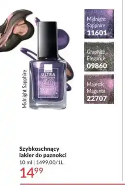 Avon Szybkoschnący lakier do paznokci Midnight Sapphire oferta