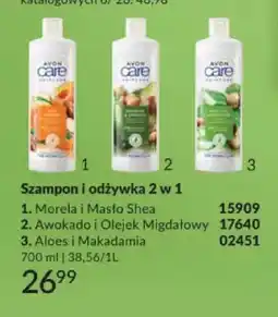 Avon Szampon i odżywka 2 w 1 Avon Morela i Masło Shea oferta
