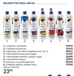 Avon Balsam do ciała Avon Care z olejkiem z awokado oferta