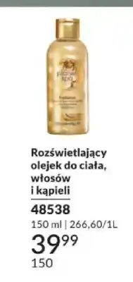 Avon Rozświetlający olejek do ciała, włosów i kąpieli Planet Spa oferta