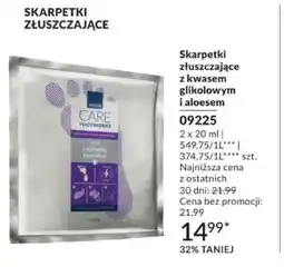 Avon Skarpetki złuszczające z kwasem glikolowym i aloesem Avon Care Footworks oferta