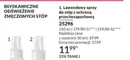 Avon Lawendowy spray do stóp z ochroną przeciwzapachową Avon Care oferta