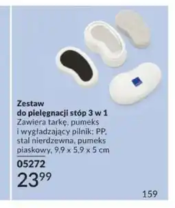 Avon Zestaw do pielęgnacji stóp 3 w 1 tarka pumeks i wygładzający pilnik oferta