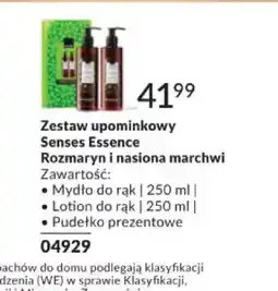 Avon Zestaw upominkowy Avon Senses Essence Rozmaryn i nasiona marchwi oferta