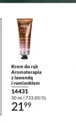 Avon Krem do rąk Aromaterapia z lawendą i rumiankiem Planet Spa oferta