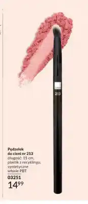 Avon Pędzelek do cieni Avon nr 213 długość 15cm plastik z recyklingu syntetyczne włosie PBT oferta