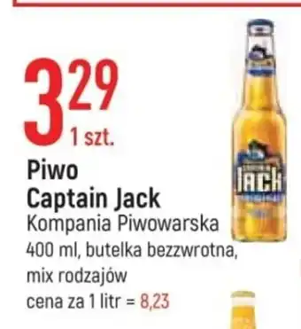 E.Leclerc Piwo Captain Jack 400ml oferta