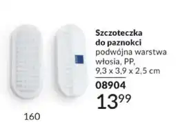 Avon Szczoteczka do paznokci podwójna warstwa włosia PP 9,3x3,9x2,5cm oferta