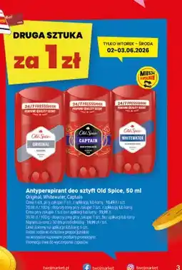Twój Market Antyperspirant deo sztyft Old Spice Original oferta