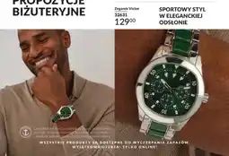 Avon Zegarek Victor 32631 sportowy styl w eleganckiej odsłonie oferta