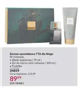 Avon Zestaw upominkowy AVON TTA dla Niego oferta
