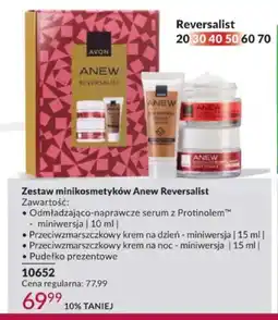 Avon Zestaw minikosmetyków Avon Anew Reversalist oferta