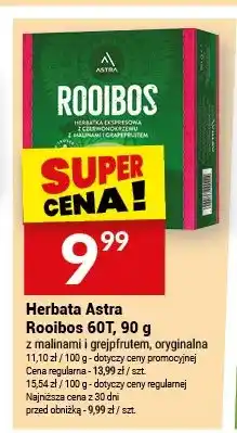 Twój Market Herbata Astra Rooibos z malinami i grejpfrutem oferta