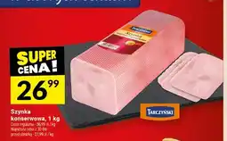 Twój Market Szynka konserwowa Tarczyński oferta