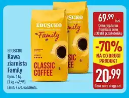 ALDI Kawa ziarnista Family Classic Coffee Eduscho oferta