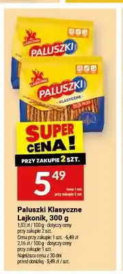 Twój Market Paluszki Klasyczne Lajkonik oferta