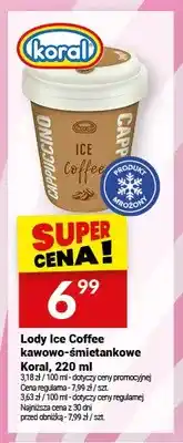 Twój Market Lody Ice Coffee kawowo-śmietankowe Koral oferta