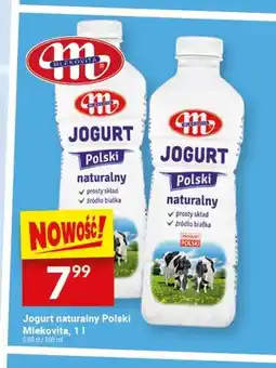 Twój Market Jogurt naturalny Polski Mlekovita oferta
