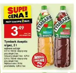 Twój Market Napój Tymbark Aseptic n/gaz jabłko wiśnia oferta