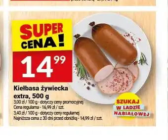 Twój Market Kiełbasa żywiecka extra oferta