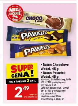 Twój Market Baton Chocolove Wedel oferta