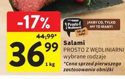 Intermarche Salami Prosto z Wędliniarni oferta