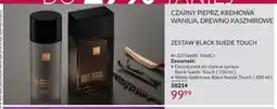 Avon Zestaw Avon Black Suede Touch dezodorant do ciała w sprayu 150ml i woda toaletowa 100ml oferta