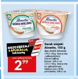 Twój Market Serek wiejski Almette ricotta oferta