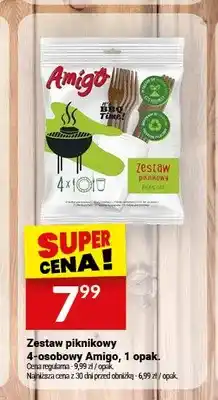 Twój Market Zestaw piknikowy 4-osobowy Amigo oferta