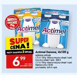 Twój Market Napój mleczny Actimel klasyczny 4-pak oferta