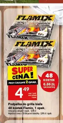 Twój Market Podpałka do grilla biała Flamix oferta