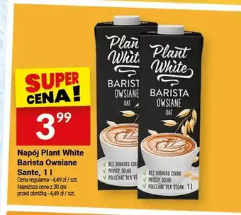 Twój Market Napój Plant White Barista Owsiane Sante oferta