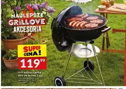 Twój Market Grill kulisty z półką Activa Ø43cm oferta