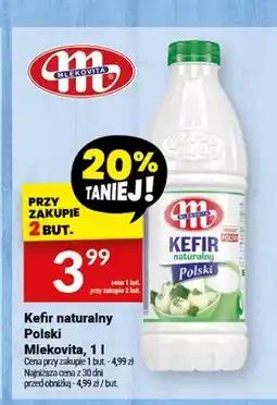 Twój Market Kefir naturalny Polski Mlekovita oferta