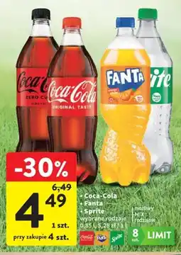 Intermarche Napój gazowany Coca-Cola Zero Cukru oferta