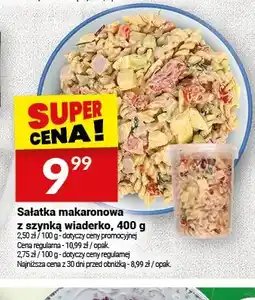 Twój Market Sałatka makaronowa z szynką wiaderko oferta
