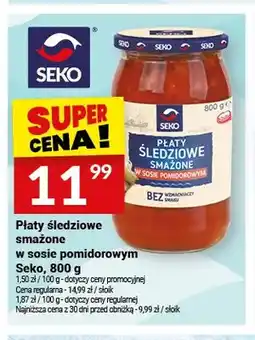Twój Market Płaty śledziowe smażone w sosie pomidorowym Seko oferta