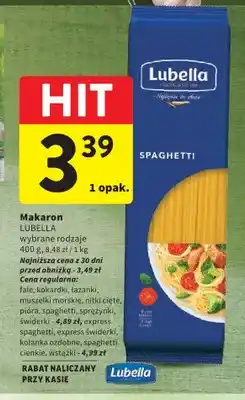 Intermarche Makaron fale Lubella oferta