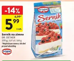 Intermarche Sernik na zimno Dr.Oetker oferta