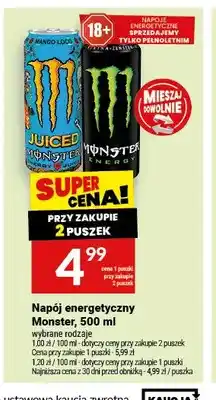 Twój Market Napój energetyczny Monster Juiced oferta