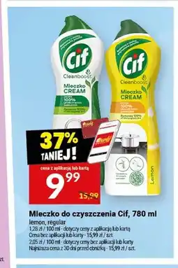 Twój Market Mleczko do czyszczenia Cif lemon oferta