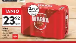 Intermarche Piwo Warka Classic 1478 8-pak oferta