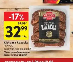 Intermarche Kiełbasa kozacka Pekpol oferta