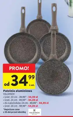 Intermarche Patelnia aluminiowa VALDINOX śred. 20cm oferta