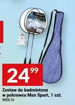 Twój Market Zestaw do badmintona w pokrowcu Max Sport oferta
