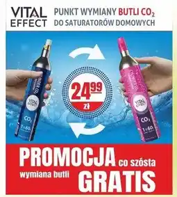 Sedal Wymiana butli CO2 do saturatorów domowych Vital Effect oferta