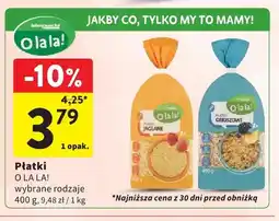 Intermarche Płatki orkiszowe O LA LA! oferta